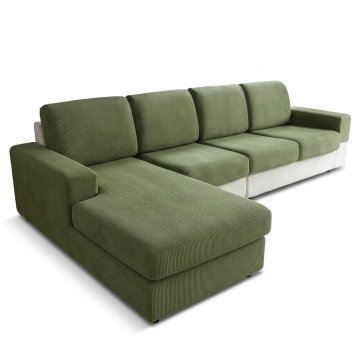 Nikcorp Elastična navlaka za naslon ruke kauča 60x25x20 cm zelena antiklizna zaštita od prljavštine 95% poliester 5% spandex univerzalna za kauče stolice auto-sjedala brza montaža perivo na 30°C