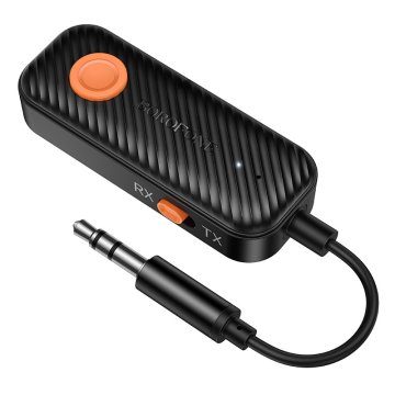 Borofone BC62 Bluetooth audio prijemnik AUX, crni