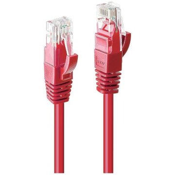 Lindy LINDY 48037 mrežni kabel Cat.6 U/UTP, 10m, crveni