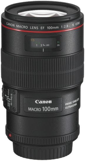 Canon objektiv EF 100 mm f/2.8 IS USM MACRO