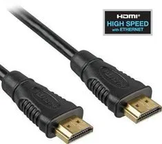 PremiumCord HDMI High Speed + Ethernet kabel, 1,5 m