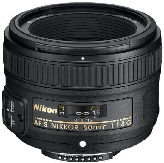 Nikon objektiv Nikkor AF S 50mm 1.8G MALL.HR