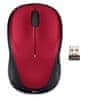 Logitech miš M235, crveni