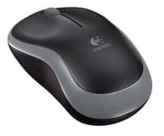 Logitech miš M185 Wireless, sivo-crni (910-002238)