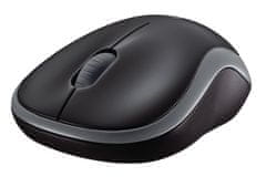 Logitech miš M185 Wireless, sivo-crni (910-002238)