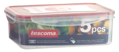 Tescoma 5-dijelni set pravokutnih posuda Freshbox