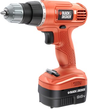 Black+Decker akumulatorska bušilica EPC96CA