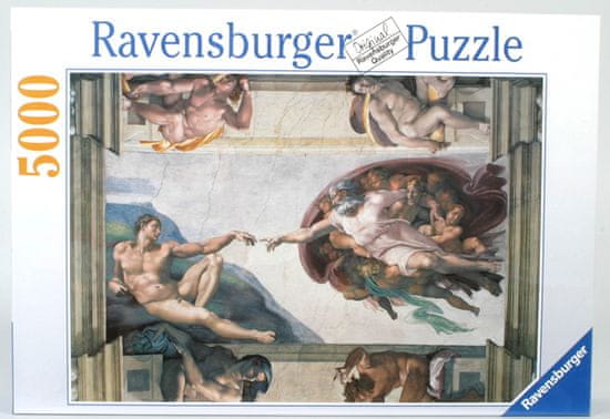 Ravensburger Slagalica Adamovo stvaranje, 5000 dijelova