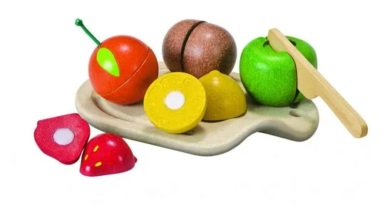 Plan Toys EKO voće na dasci za rezanje