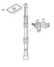 Bosch teleskopska ručka za lasere TP 320 (0603693100)