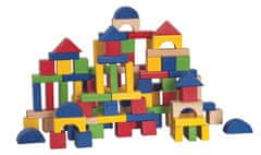Woody Male drvene šarene kocke, 100 komada