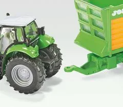 SIKU Farmer: traktor Deutz s više prikolica, 1:87