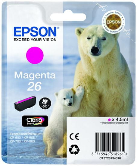 Epson tinta Magenta za XP-600, XP-700, EXP-800