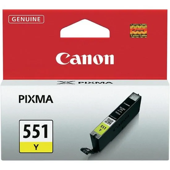 Canon CLI-551Y, žuta