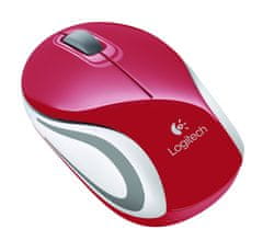 Logitech miš M187 (910-002737), crveni