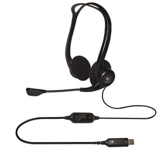 Logitech slu alice s mikrofonom 960 USB OEM MALL.HR
