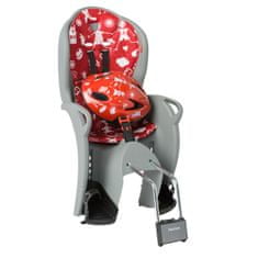 Hamax dječja sjedalica Kiss + kaciga, sivo-crvena