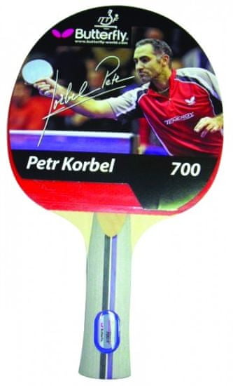 Butterfly Reket za stolni tenis Petr Korbel 700