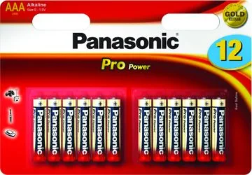  Panasonic baterije Pro Power LR03PPG/12BW, AAA, 12 komada 