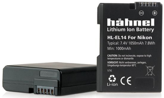 Hähnel baterija EN-EL14a Nikon (HL-EL14a)
