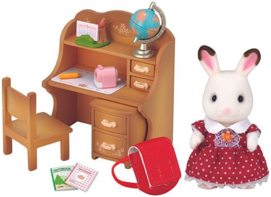 Sylvanian Families Namještaj za zečiće - Sestra za stolom sa stolicom 2204