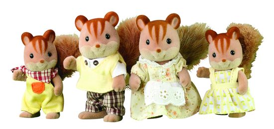 Sylvanian Families Obitelj smeđih vjeverica 3136