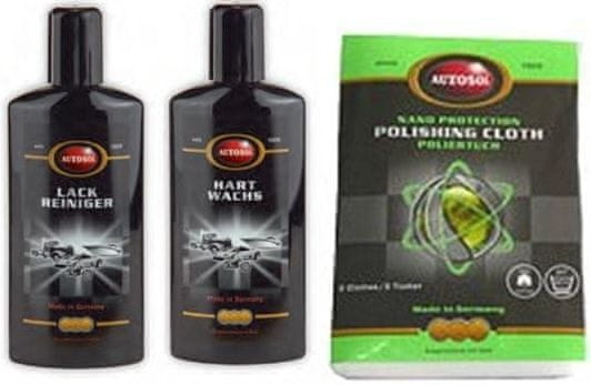 Autosol set za poliranje laka Polish Shine