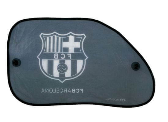 Barcelona FC štitnik protiv sunca za bočna stakla, 38 x 65 cm, 2 kom