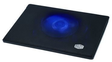 Cooler Master hladnjak za prijenosno računalo Cooler Master NotePal I300 Blue (R9-NBC-300L-GP), crni