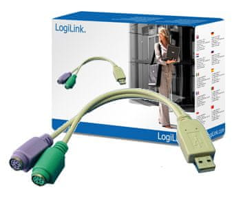 LogiLink adapter iz USB u 2x PS/2 (AU0004A)