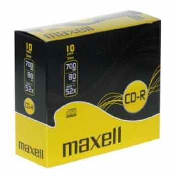 Maxell CD-R medij 700MB XL 52x, 10 komada