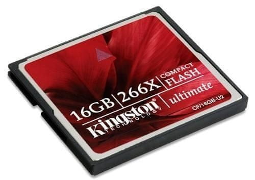 Kingston Compact Flash kartica 16GB Ultimate 266x (CF/16GB-U2)