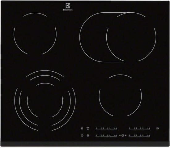 Electrolux stakolkeramička ploča za kuhanje EHF6547FXK