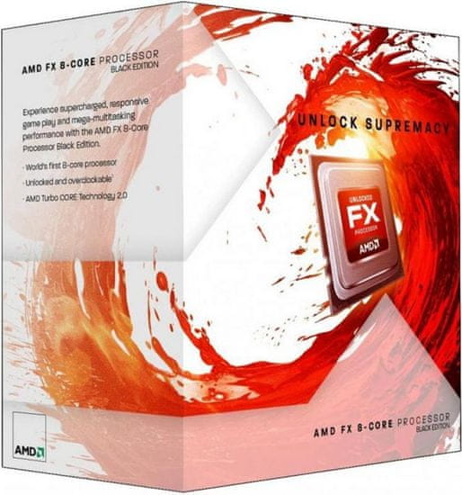 AMD procesor FX-Series FX-8320 Box, 3,5 GHz, AM3+