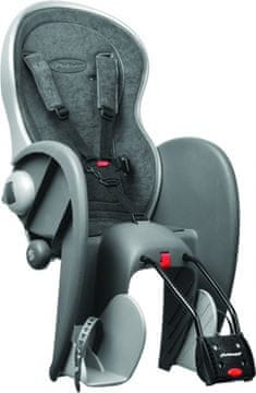 Polisport Dječja sjedalica Polisport Wallaby evo deluxe, sivo-srebrna