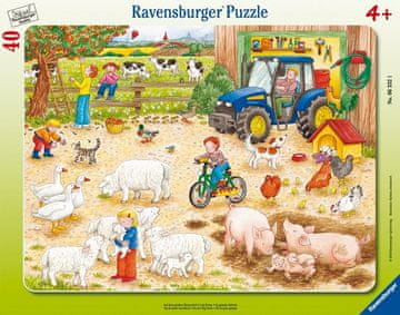 Ravensburger Slagalica Na velikoj farmi, 40 dijelova