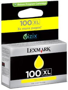 Lexmark tinta 14N1071E Yellow #100XL, 600 stranica