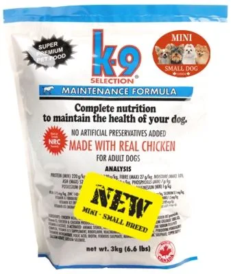K-9 hrana za pse Maintenance Formula Small Breed 3 kg