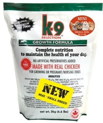 K-9 hrana za pse Growth Small Breed 3 kg