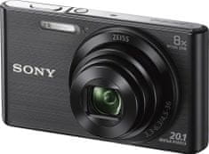 Sony digitalni fotoaparat DSC-W830, crni