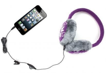 KitSound slušalice EarMuffs Snowflake