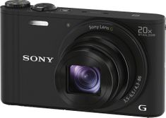 Sony digitalni fotoaparat DSC-WX350, crni