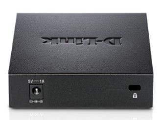 D-LINK Switch D-Link DES-105D 5-portova