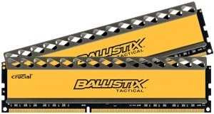 Crucial memorija (RAM) BallistiX Tactical DDR3 2 x 8 GB 1600 MHz (BLT2CP8G3D1608DT1TX0CEU)