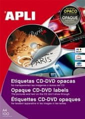 Apli etikete za CD/DVD, promjer 114 mm