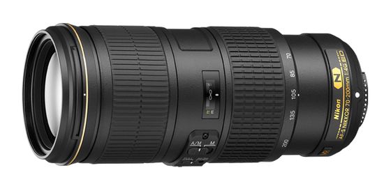 Nikon 70 200 lens top
