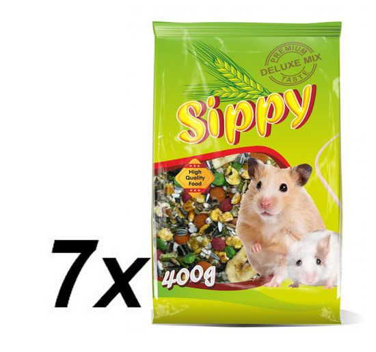 Akinu hrana za male glodavce Skippy deluxe, 7 x 400 g