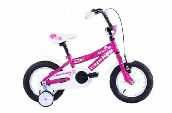 Capriolo Dječji bicikl Capriolo Star 12˝, roza