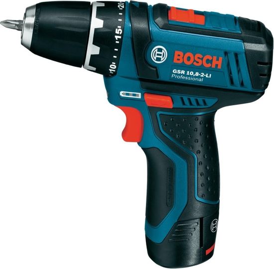 BOSCH Professional akumulatorski odvijač GSR 12V-15 s dodatnom baterijom (0615990FA2)