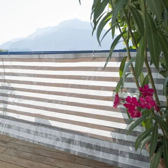 Windhager Zaštitna ograda Ibiza, sivo-bijela